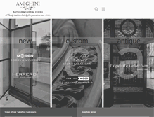 Tablet Screenshot of amighini.com